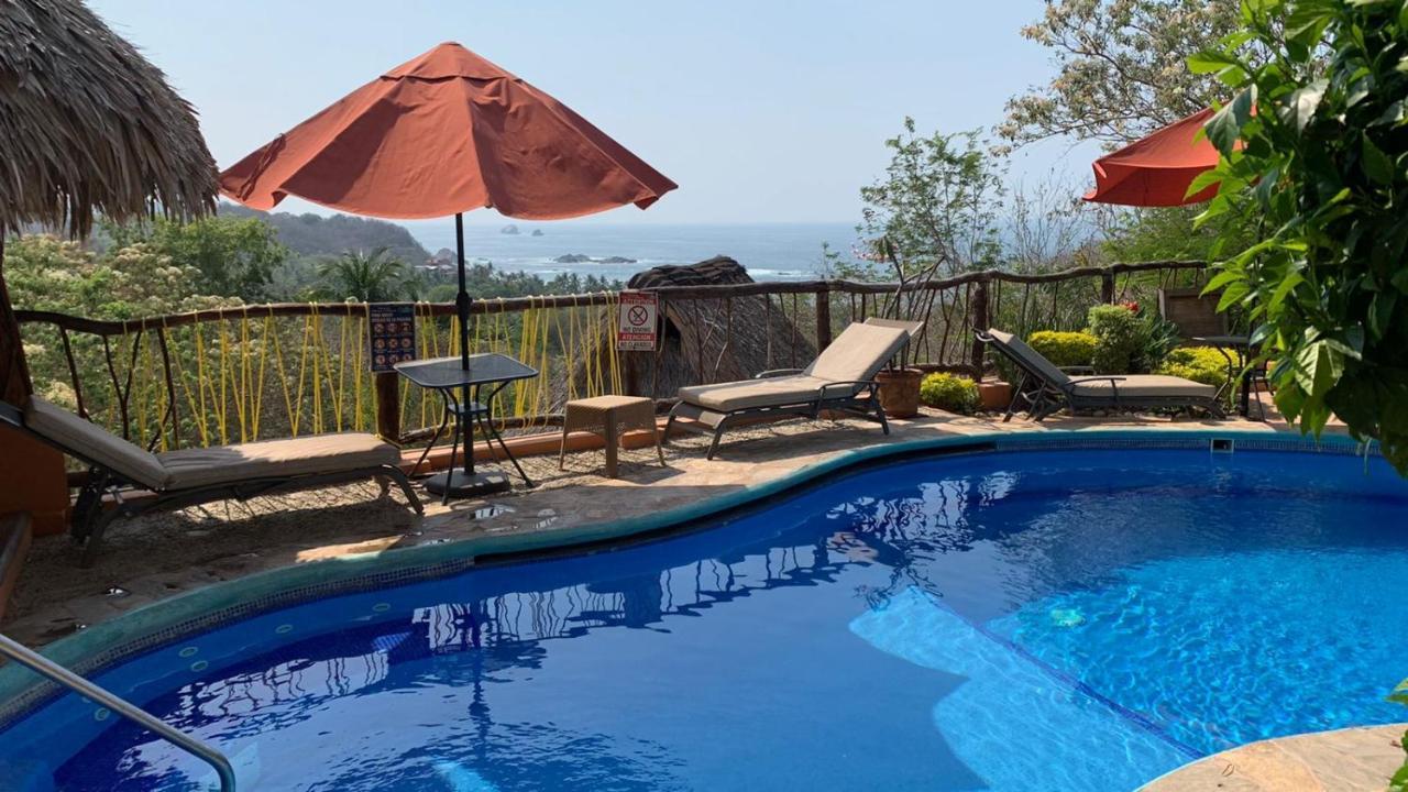 Cabanas Telayu Mazunte Esterno foto